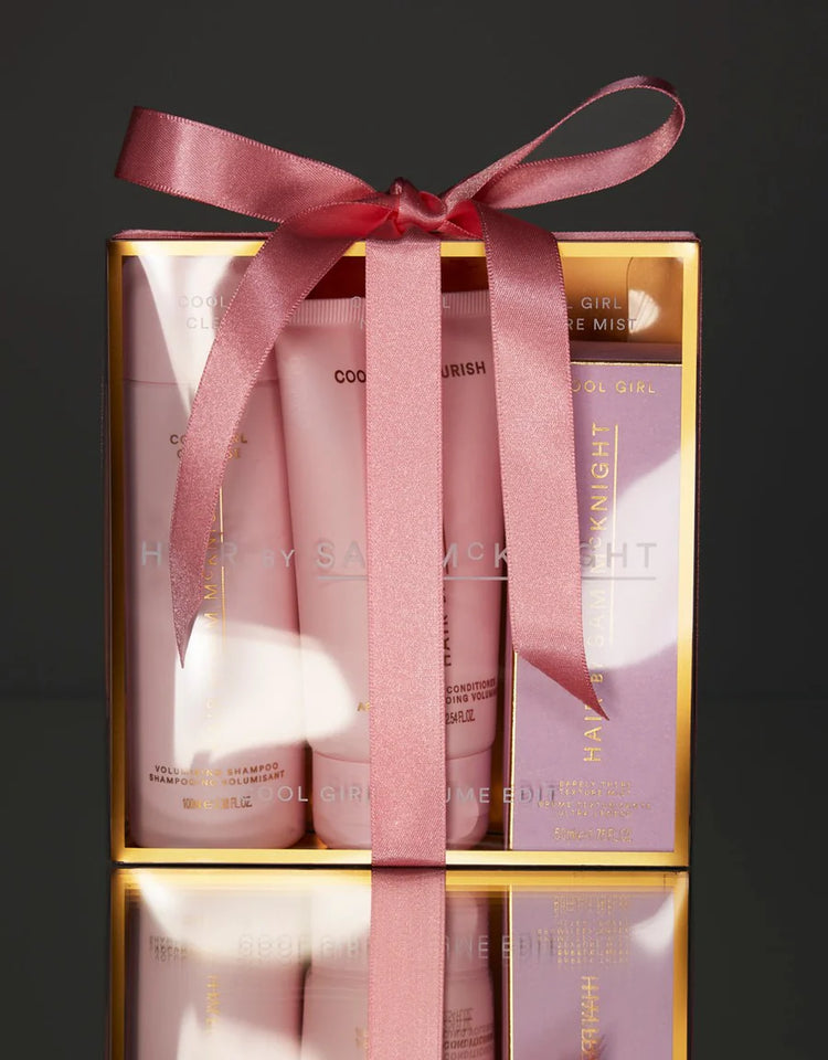 Cool Girl Volume Edit  - Cool Girl Volume Cleanse 100ml , Cool Girl Volume Nourish 75ml and Cool Girl Texture Spray 50ml